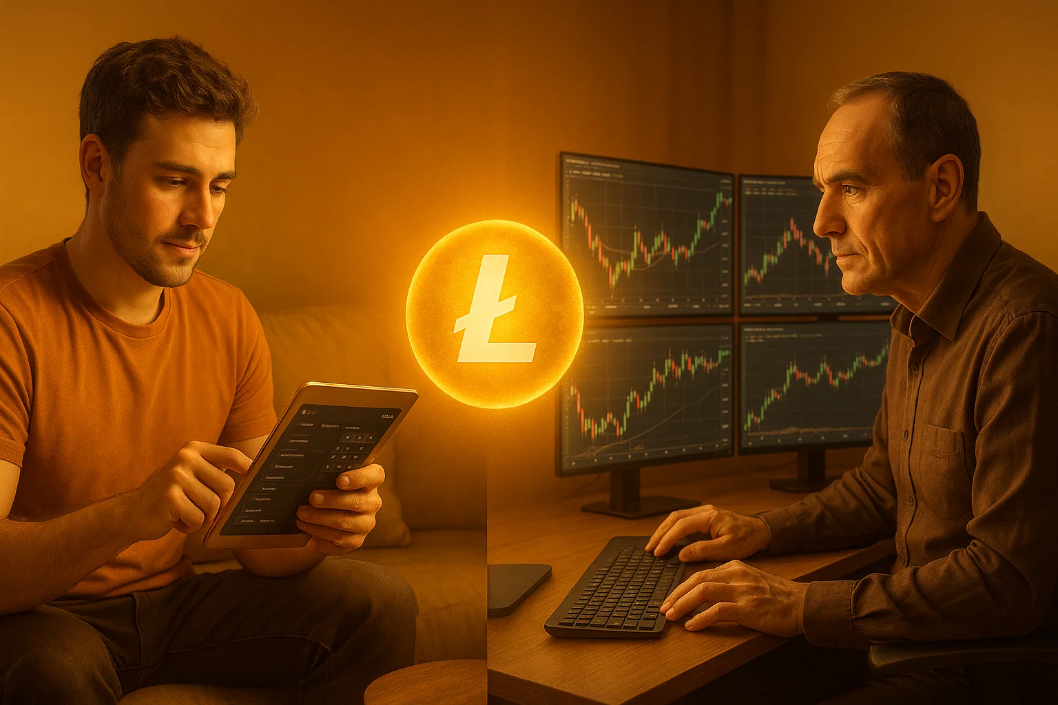 Advanced Platform Features for LTCUSD Trading.